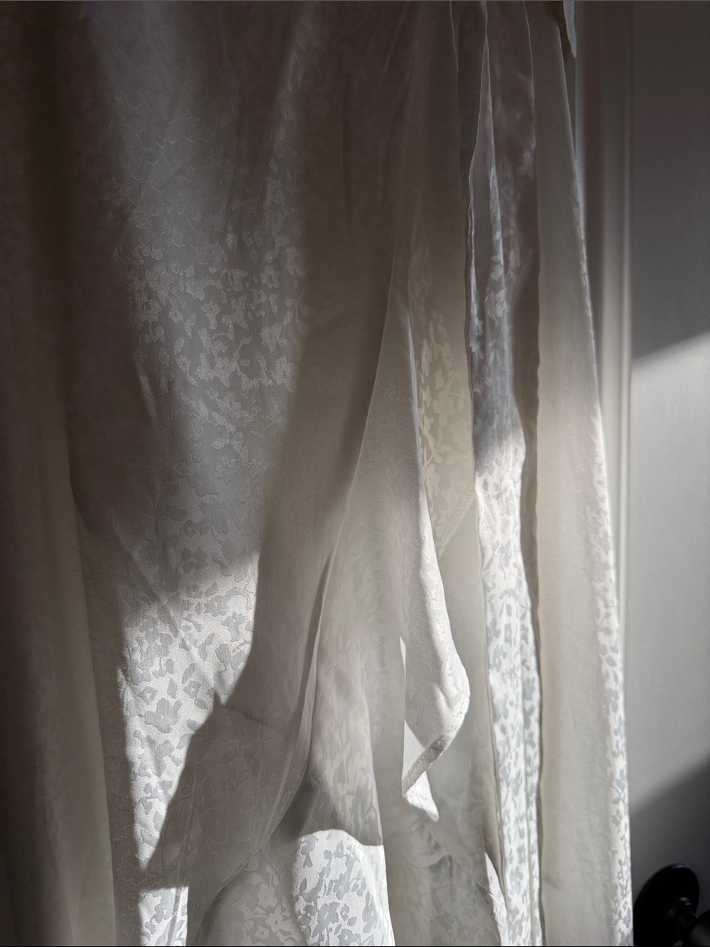 Altar'd State White High-Low Ruffle Wrap Dress - Picture 5 of 8